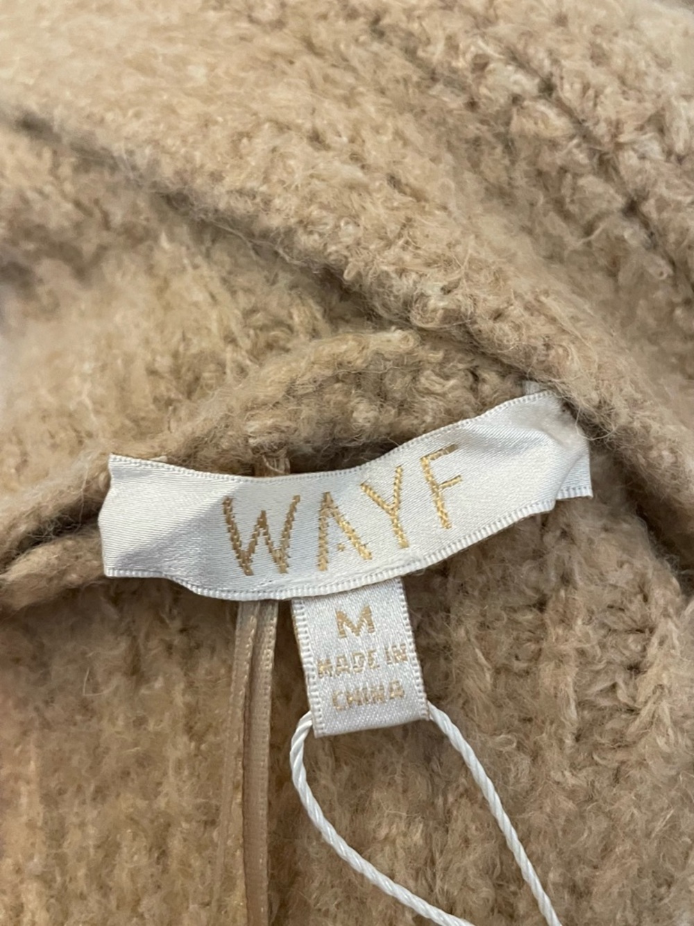 WAYF Ribbed Twist Back Sweater - Picture 7 of 8